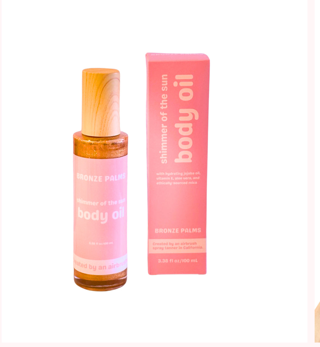 Shimmery Body Oil image 0